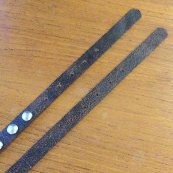 Double Leather belt - Picture 4 of 6